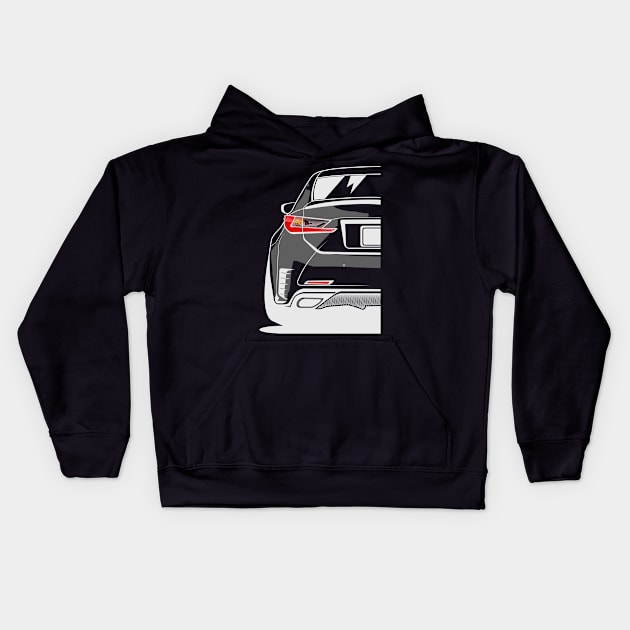 RC300 Coupe 2018 F Sport Kids Hoodie by gaplexio